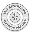Yelp Advertising Platinum Partner badge