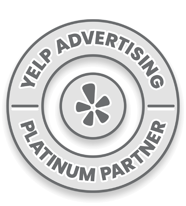 Yelp Advertising Platinum Partner badge